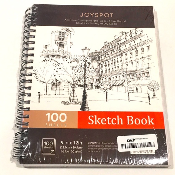 Joy Spot! Art 35 Sketchbook Joy Spot 10 Sheets 9x12 Spiral Bound